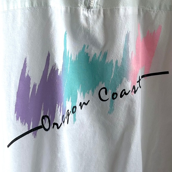 Vintage Oregon Coast Pullover | Size L | 100% Cotton - Picture 2 of 15